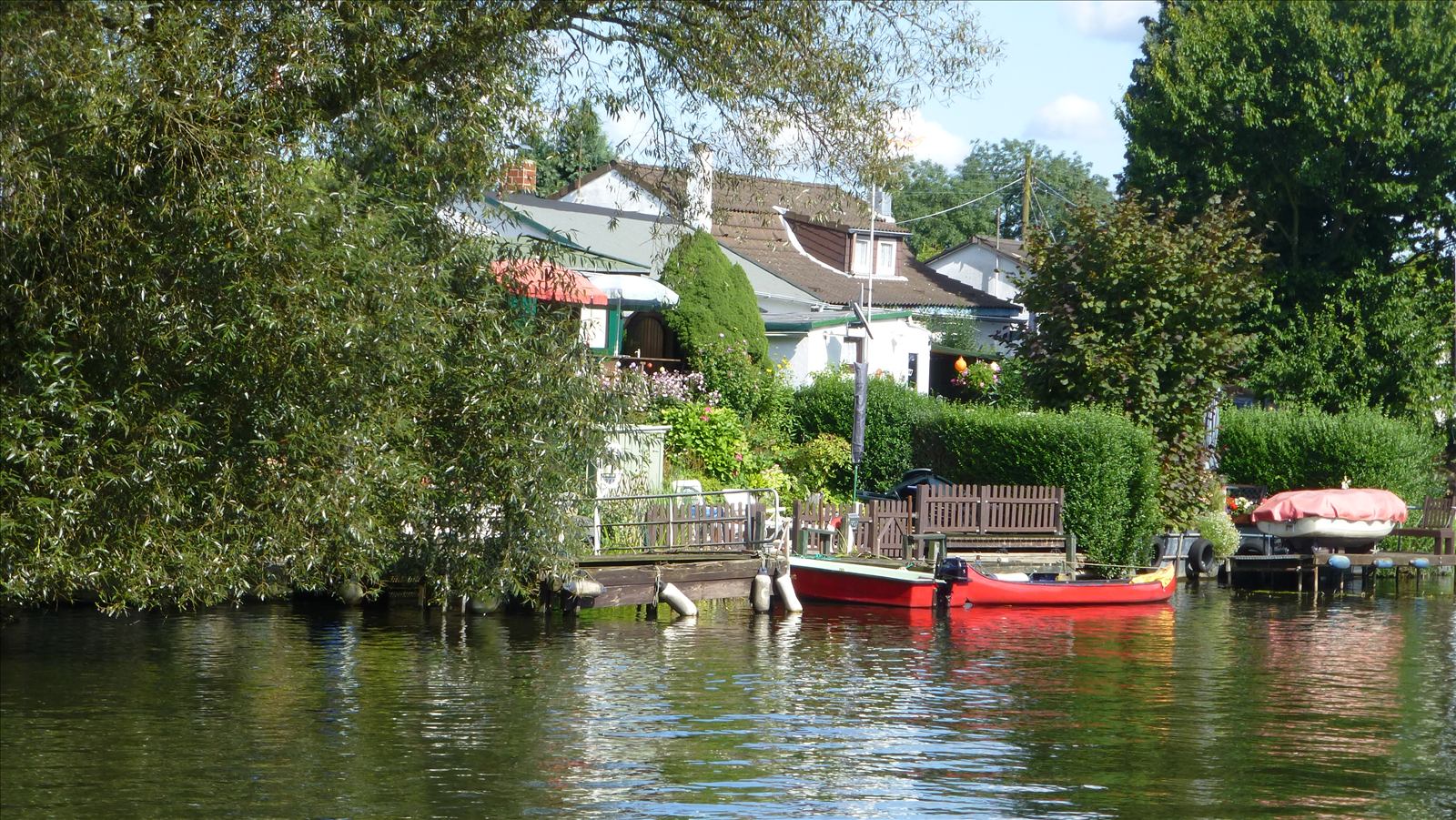 Streifenfahrt rund um die Billerhuder Insel