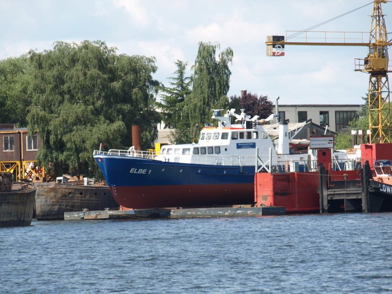 Elbe 1 nach Fertigstellung der Arbeiten